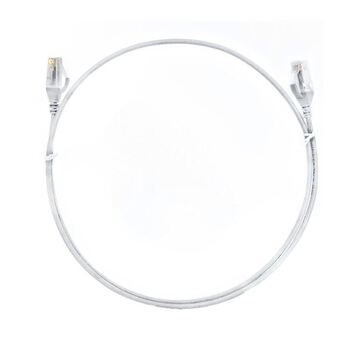 8ware 1m CAT6 Ultra Thin RJ45 Ethernet Network Cable LAN Cord 26AWG WHT