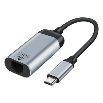 Astrotek Male USB-C To Female RJ45 Gigabit LAN Ethernet Adapter 15cm