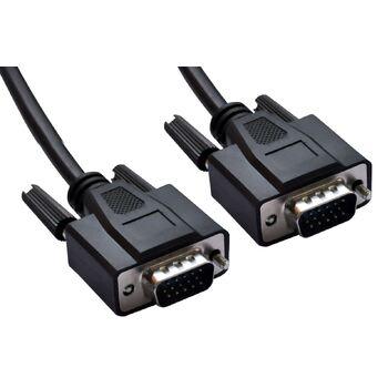 Astrotek VGA Cable 10m 15 pins Male to 15 pins Male For Monitor PC Black