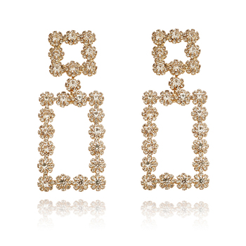 Culturesse Gianni 10cm Earrings For Pierced Ears - Gold 