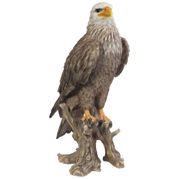 Northcote Pottery Bald Eagle Resin Statue Garden Decor 68cm