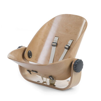 Childhome Evolu 2 Newborn Seat - Natural and Anthracite