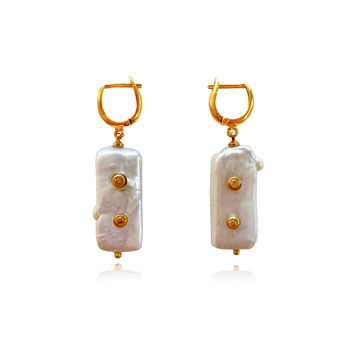 Culturesse Brynne Imperfect No. 1 Earrings Fashion Jewellery - Gold