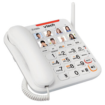 vTech CareLine DECT Corded Deskset Phone