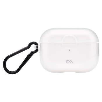 Case-Mate Tough Case w/ Carabiner Clip For AirPods Pro 2nd Gen - Clear