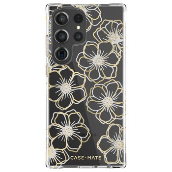 Case-Mate Floral Gems Antimicrobial Smartphone Case For Samsung Galaxy S23 Ultra