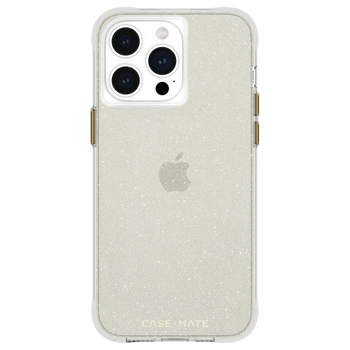 Case-Mate Sheer Crystal Case For Apple iPhone 15 Pro Max - Gold