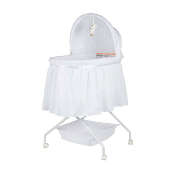 Childcare Lullabye Bassinet Baby Sleeper - Lamb 0-6M