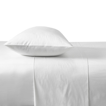 Bambury Size Extra Long Single Bed Chateau Fitted Sheet White Home Bedding