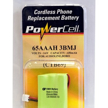 3.6V NIMH 650MAH PHONE BATTERY