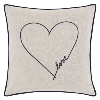 Ed By Ellen Degeneres Love 45x45cm Cushion Blue