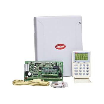 8 ZONE ALARM PANEL & DIALLER LCD KEYPAD NESS