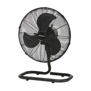 Dimplex 50cm High Velocity Oscillating Floor Fan Black