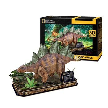 62pc National Geographic Stegosaurus 3D Puzzle 8+