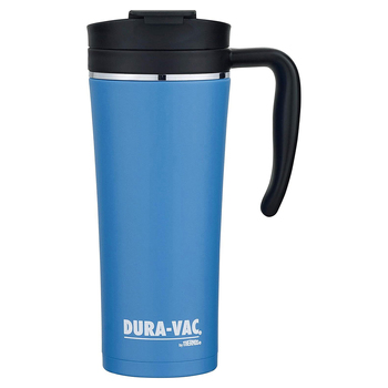 DURA-VAC Vacuum Insulated Travel Mug Portable Travel Mug Blue 500ml