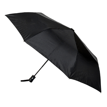 Clifton Basic Auto Open Straight Handle Unbrella UPF50+ Black