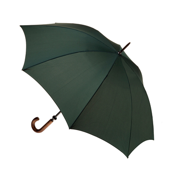 Clifton Men’s 119cm Classic Style Windproof Walking Umbrella - Bottle Green