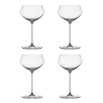 4pc Ecology 260ml Crystalline Glass Classic Cocktail Coupe - Clear