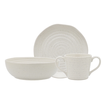 3pc Ecology Ottawa Children's Stoneware Dinner Set - Calico