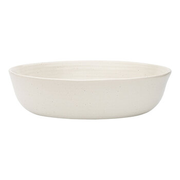 Ecology Ottawa Calico 22cm Stoneware Dinner Bowl - Cream