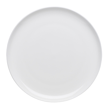 Ecology 27cm Canvas Dinner Plate Coupe Dinnerware - White