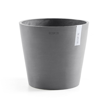 Ecopots Amstersdam 30cm Home Decor Garden Plant Pot Grey