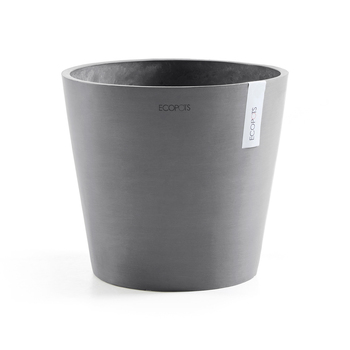 Ecopots Amstersdam 40cm Home Decor Garden Plant Pot Grey