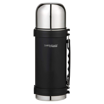 Thermos Thermocafe Stainless Steel Vacuum Insulated Slimline Flask 500mL -  Black