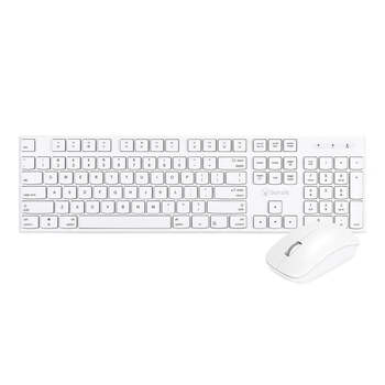 Bonelk KM-314 Slim Wireless Keyboard and Mouse Combo (White)