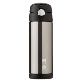 Thermos 470ml Funtainer Vacuum Insulated Drink Bottle Charcoal