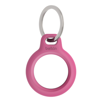 Belkin Secure Holder wi/ Key Ring For Apple AirTag - Pink