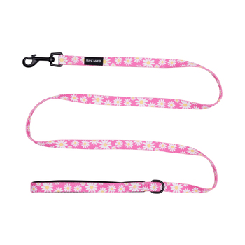 Splosh Frank Barker Pink Daisies XS-S Dog Lead 143cm