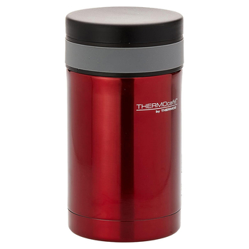 THERMOcafe Vacuum Insulated Food Jar with Spoon Red 500ml