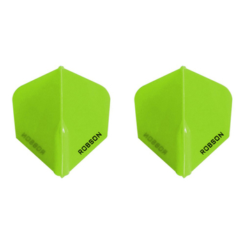 2x 3pc Robson Plus Dart Flights Standard Set - Green