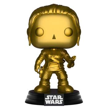 Pop! Vinyl Figurine Star Wars - Rey Gold Metallic