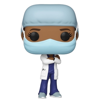 Pop! Vinyl Figurine Pop! Heroes - Front Line Worker Female #2 Purple