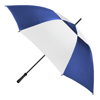 Clifton Golf Reinforced Monsoon 140cm Windproof Umbrella - Royal/White