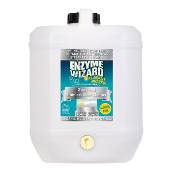 Enzyme Wizard Glass & Stainless Steel Cleaner 20L