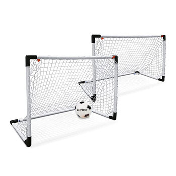 Go Play 182cm Indoor/Outdoor 2-in-1 Goal Post Fun Game 5y+