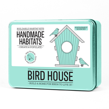 Gift Republic Handmade Habitats Bird House Colouring Kit