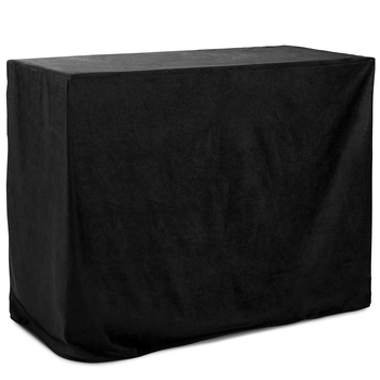 Gravity GBGRDC Velvet Fitted 100cm Cover For Rapid Desk - Black