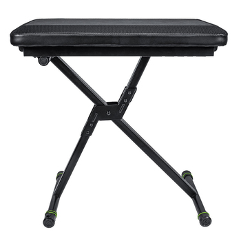 Gravity FKSEAT1 Adjustable 72cm Folding Keyboard Bench - Black