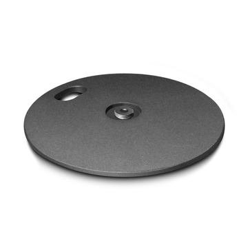 Gravity MS2WP Iron Weight Plate For Round Base Microphone Stands - Black