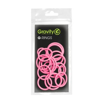 20pc Gravity RP5555PNK1 Universal Ring Pack For Gravity Poles Rose Pink