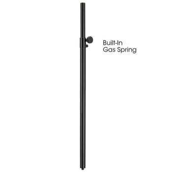 Gravity SP2342GSB Gas Spring Pole 3.5cm to M20 1790mm For Speaker