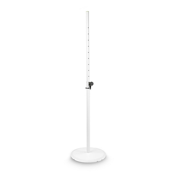 Gravity SSPWBSET1W Holder w/ Base/Cast Iron Plate For Loudspeaker - White