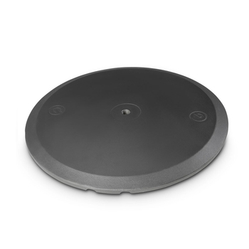 Gravity WB123B 9kg Round Cast Iron Base & Weight Plate For M20 Poles