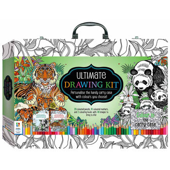 Art Maker Adult Ultimate Drawing/Colouring Kit Carry Case