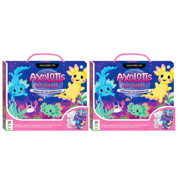 2PK Kaleidoscope Axolotls & Friends Colour and Activity Set 5+