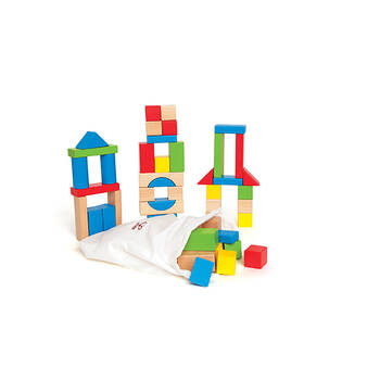 50pc Hape Maple Blocks